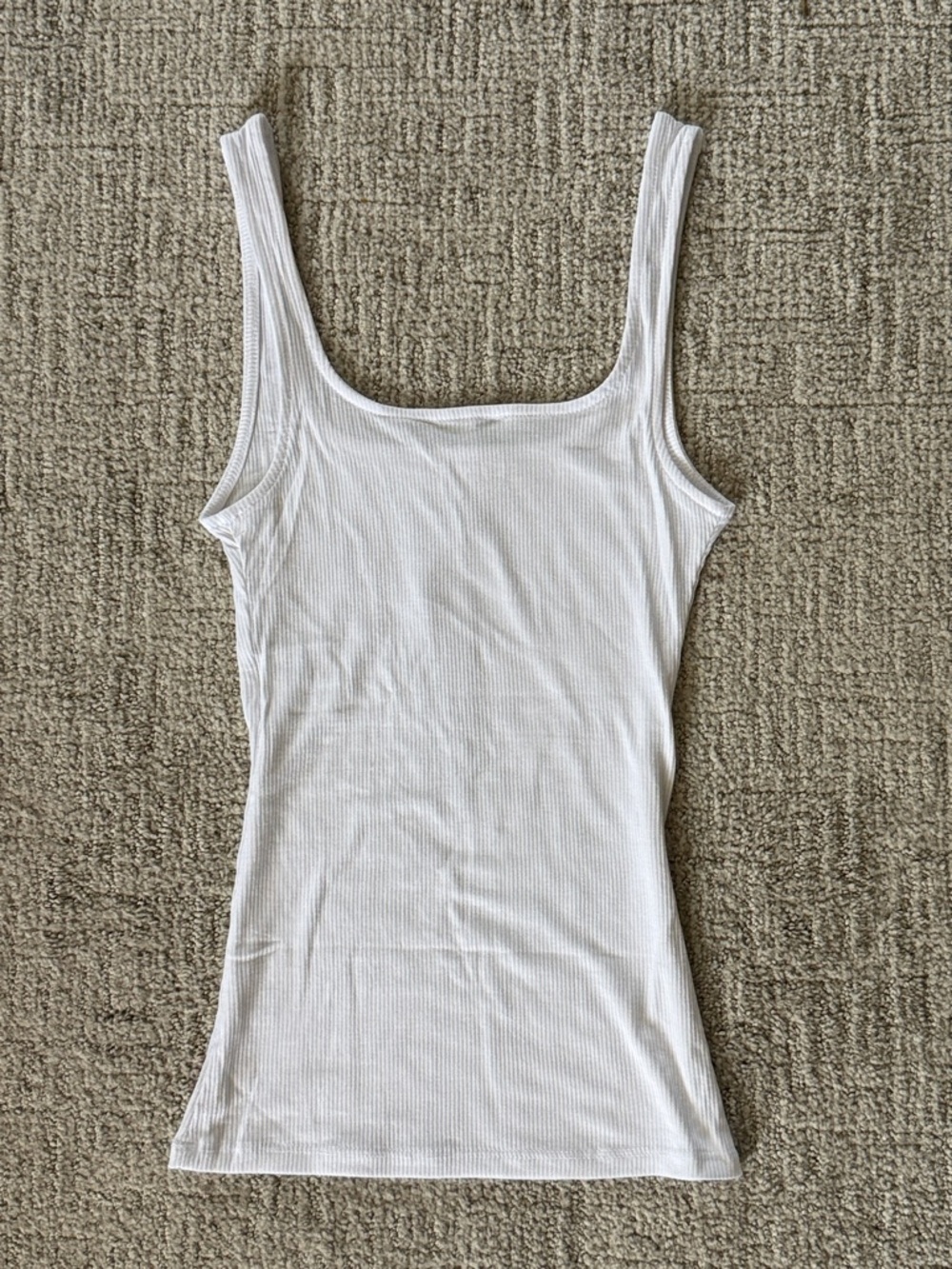 Fashion Nova Ribbed Square Neck Tank - Picture 3 of 3